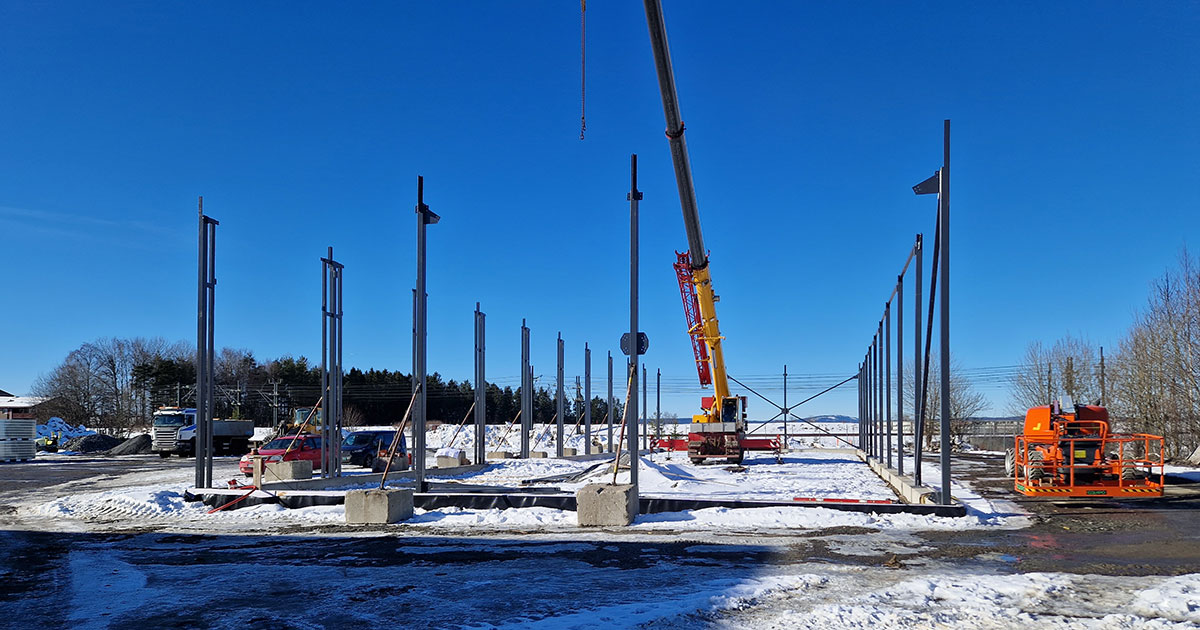 Møllervegen 7 - nytt næringsbygg og rehabilitering av eksisterende bygg