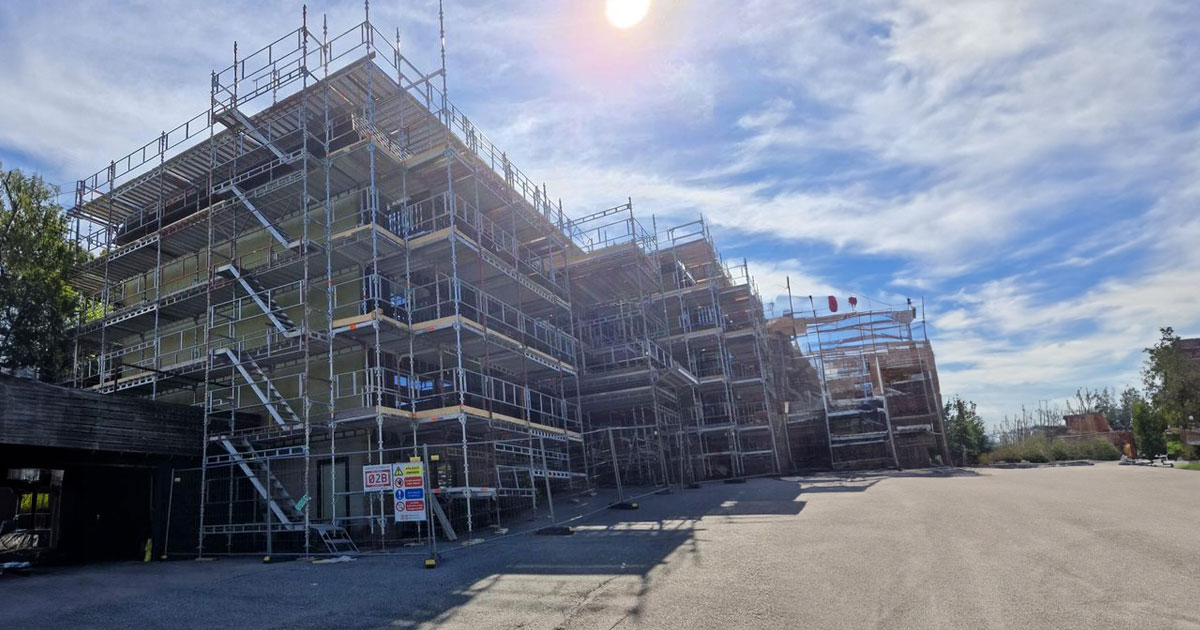 Møllervegen 7 - Fasade rehabilitering